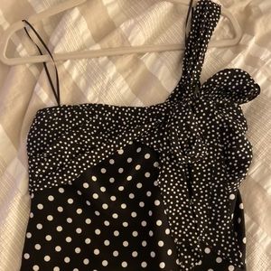 Polka Dot J Crew Blouse